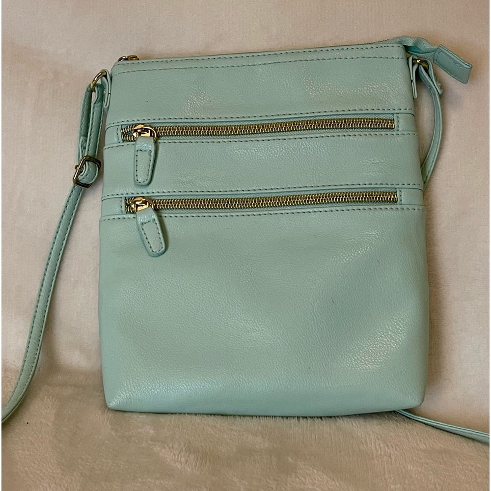 Mint green mini bag